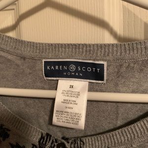 COPY - Karen Scott sweater size 2x